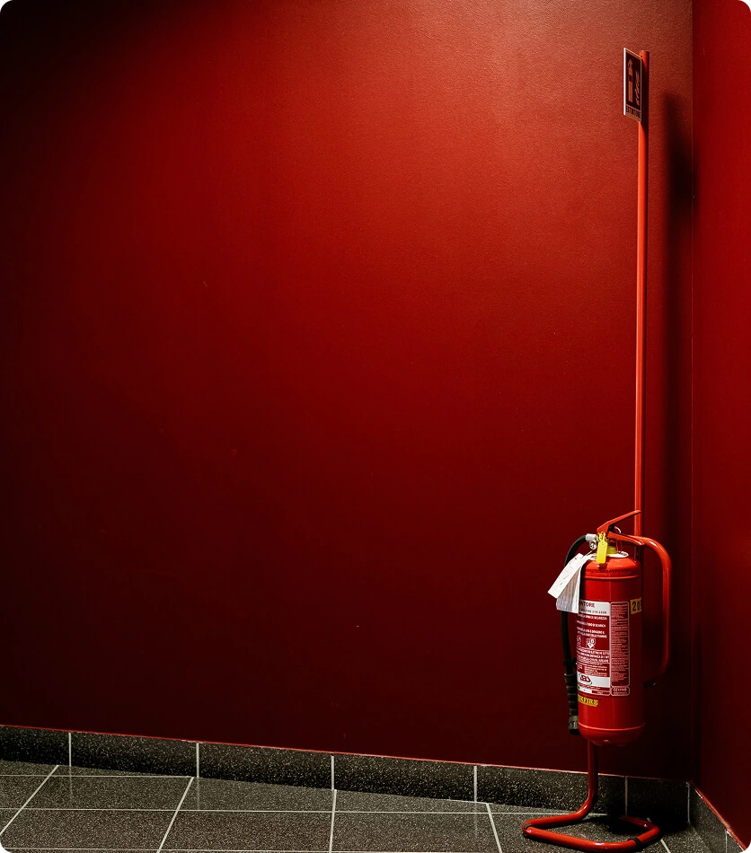 Fire safety equipment inspection